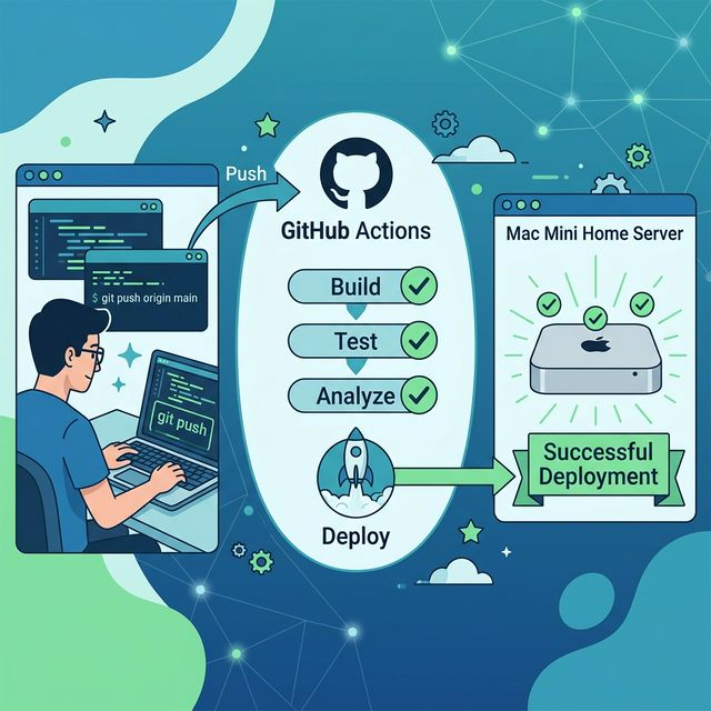 git push 한 번으로 자동 배포되는 CI/CD 파이프라인