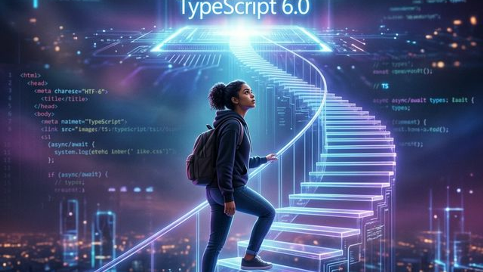 TypeScript 5에서 6으로 올라가는 계단을 오르는 초보 개발자