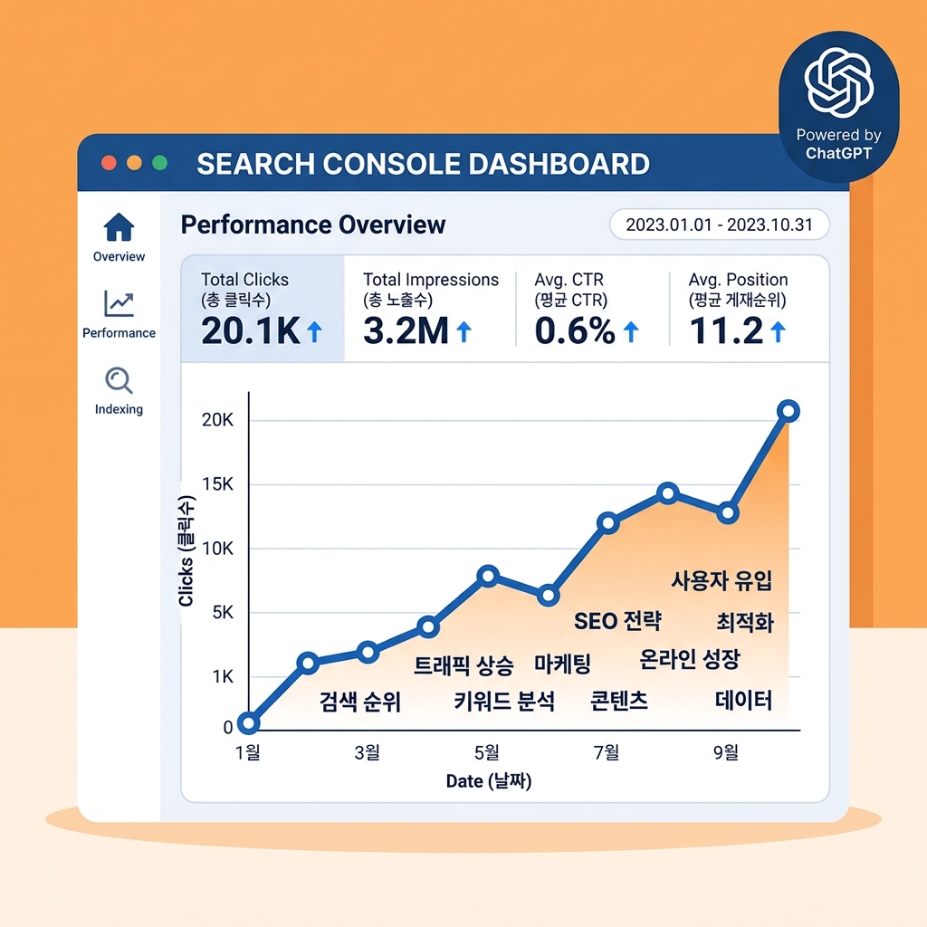 ChatGPT 맞춤형 지침 설정 화면과 사용자 프로필 아이콘