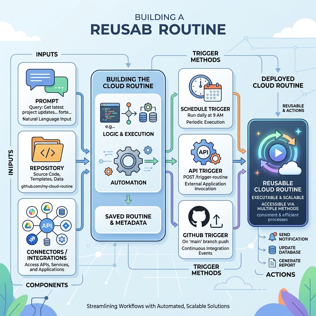 프롬프트가 루틴 자산으로 바뀌는 실행 구조