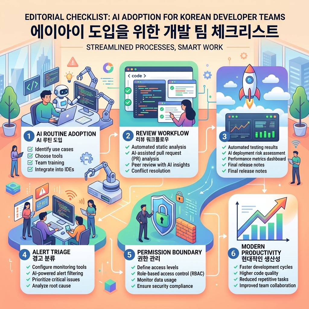 한국 개발팀의 루틴 도입 체크리스트